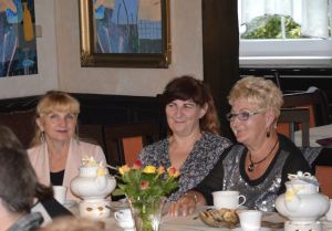 1262th Liszt Evening - Parlour of Four Muses in Oboniki Slaskie, 8th Sep 2017. First from left Halina Muszak - Director of Cultural Center in Oborniki. Photo by Waldemar Marzec.